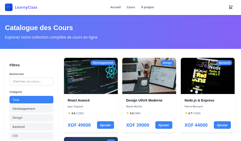 LearnyClass Screenshot